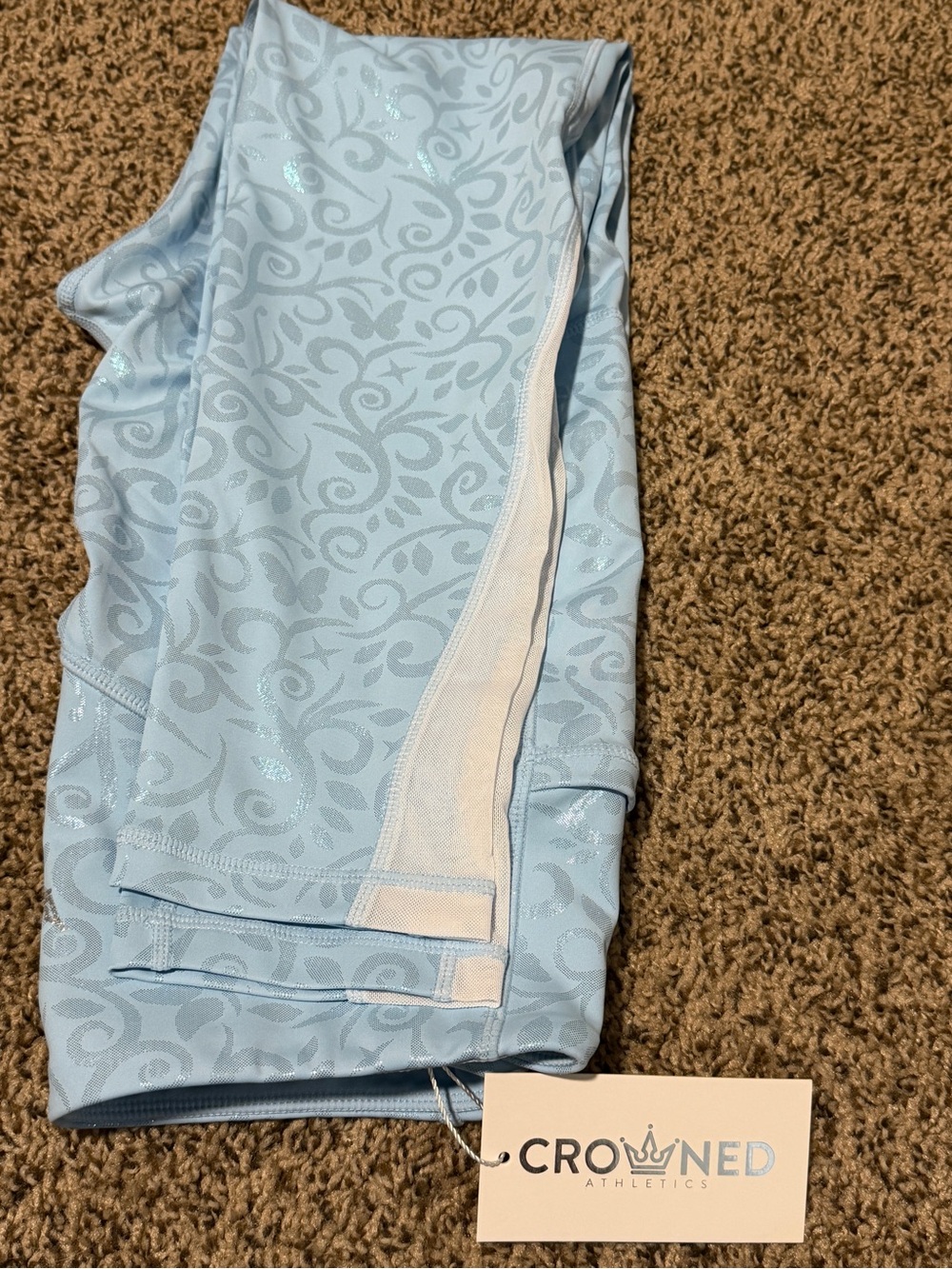 Crowned Athletics After Midnight Athletic Leggings